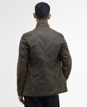Beacon sports olive wax jacket