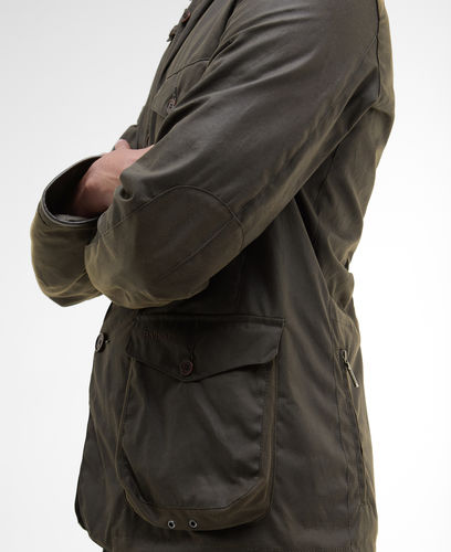 Beacon sports olive wax jacket