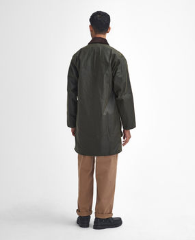 Veste huilée Borders archive olive