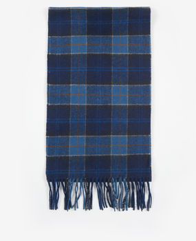 Echarpe lambswool midnight tartan