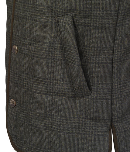 Gilet tweed matelassé willow