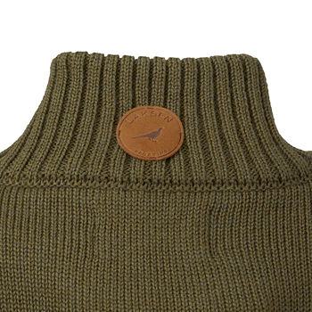 Pull fisherman olive