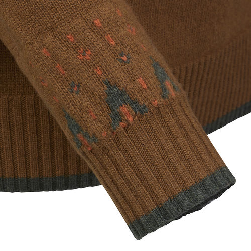 Pull jacquard trondheim femme