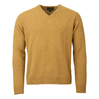 Pull trent lambswool col V 5 coloris