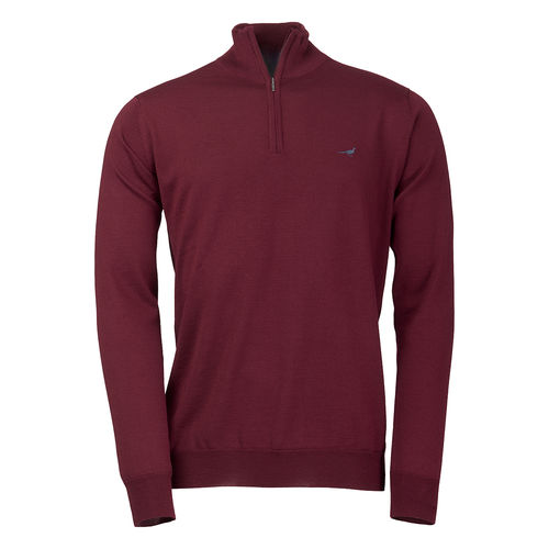 Pull mérino norfolk 1/4 ZIP 5 coloris 2025