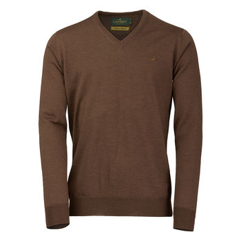 Pull mérino sussex col V 5 coloris 2025