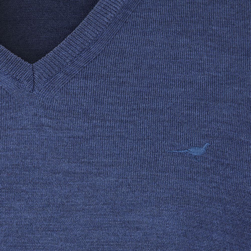 Pull mérino sussex col V 5 coloris 2025