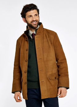 Veste en cuir Moore tan