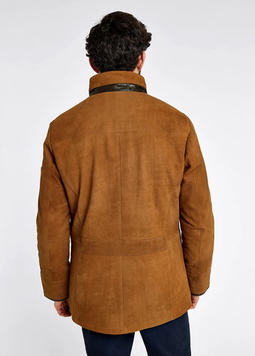 Veste en cuir Moore tan