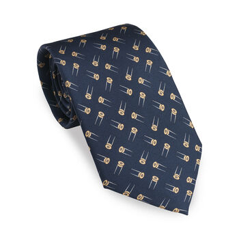 Cravates silhouette cartouches 4 coloris