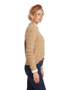 Pull tricot torsadé Sandsend