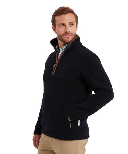 Polaire 1/4 zip Berkeley navy