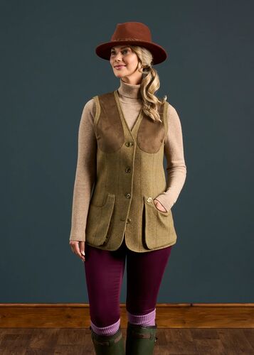 Compton grove ladies shooting waistcoat