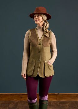 Compton grove ladies shooting waistcoat
