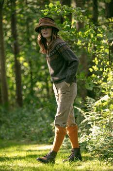 Chaussettes Lady HARRIS flaxen