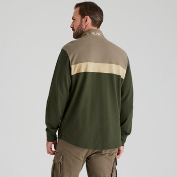 Polo back slider Rugby olive multi