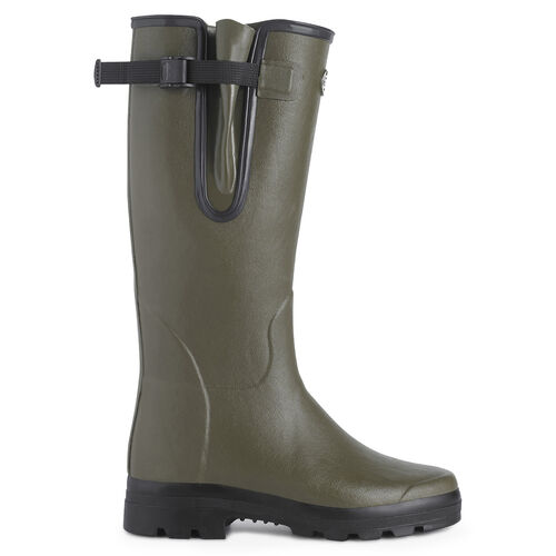 Bottes VIERZON jersey vert chameau