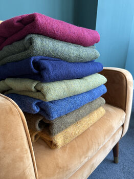 Pull col rond lichen