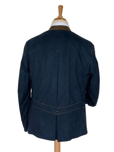 Veste autrichienne Aurach amaretta bleu foncé