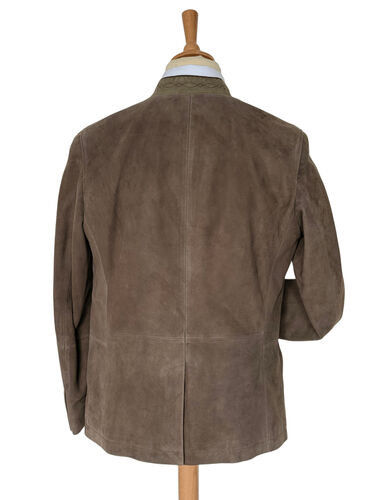 Veste autrichienne en peau Ladis marron