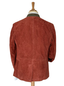 Veste autrichienne en peau Ladis corail