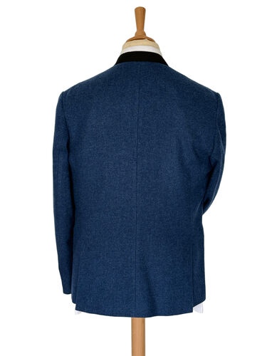 Veste autrichienne Murau mérinos blau