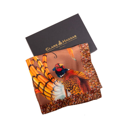 Carré large head of the game mocha