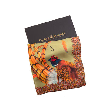 Carré large head of the game fern green