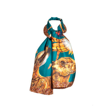 Echarpe Head of the Game teal