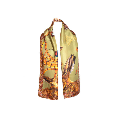 Echarpe Head of the Game fern green