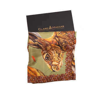 Echarpe Head of the Game fern green