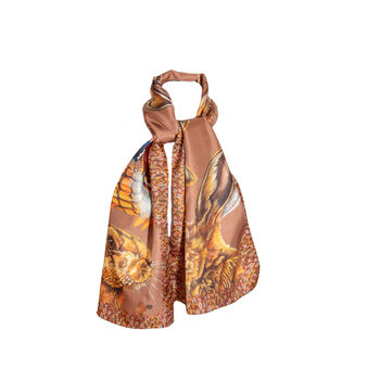 Echarpe Head of the Game mocha