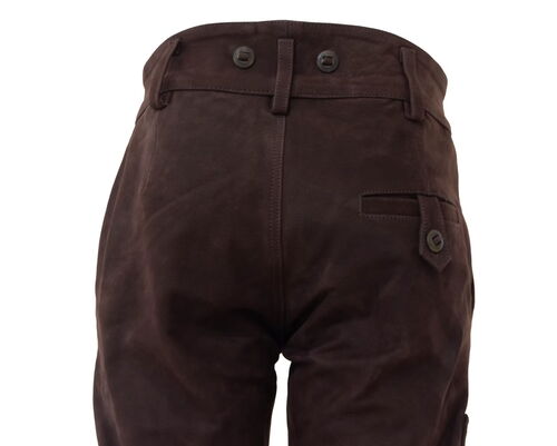 Buffalo chocolat slim leather pants
