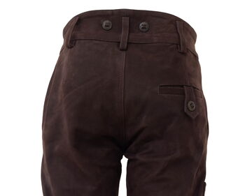 Buffalo chocolat slim leather pants