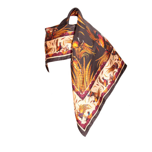 Carré George & friends charcoal large