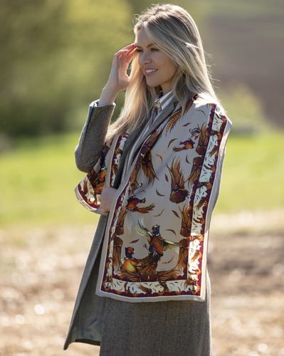 Echarpe Georges & friends toffee classic