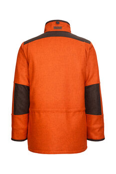 Manteau loden prestige orange chiné
