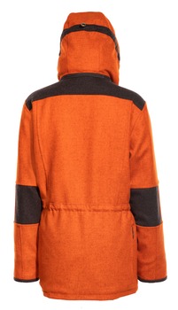 Prestige ladies orange loden coat