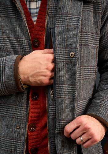 Manteau surrey Blue Check
