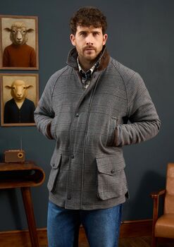 Manteau surrey Blue Check