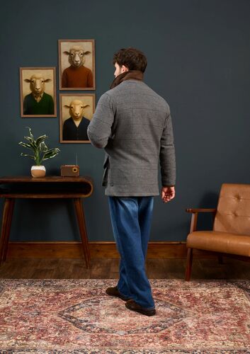 Manteau surrey Blue Check