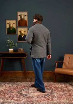 Manteau surrey Blue Check