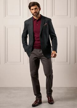 Surrey green check blazer