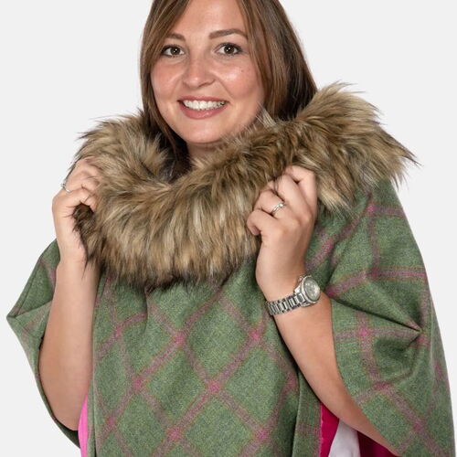 Celeste tweed ladies cape