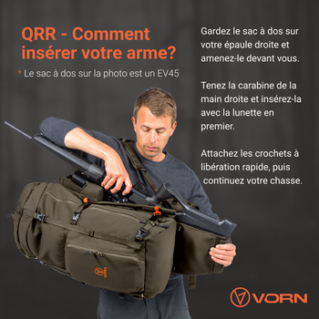 EV45 Rifle Backpack with QRR