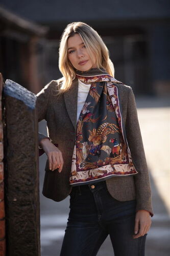 Echarpe Georges & friends charcoal classic