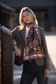 Echarpe Georges & friends charcoal classic