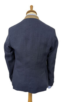Murau dunkel blau linen austrian jacket