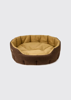 Tweed dog buster mocha bed 3 size
