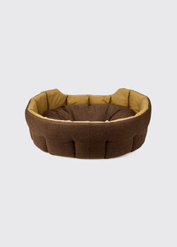 Tweed dog buster mocha bed 3 size